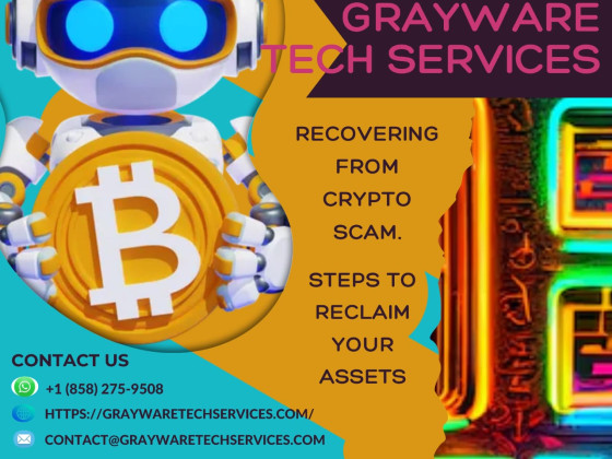 HOW TO RECOVER LOST CRYPTOCURRECNCY-HIRE GRAYWARE TECH SERVICES